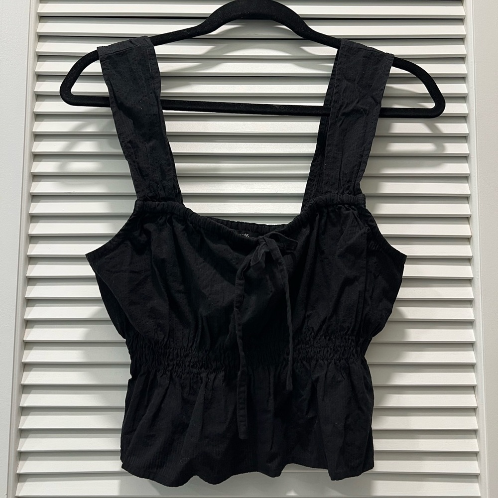 Madewell Black Sleeveless Tank Top